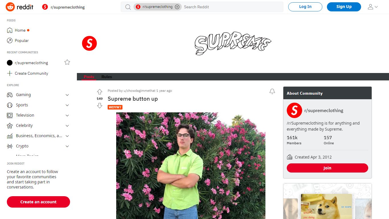 Supreme button up : supremeclothing - reddit